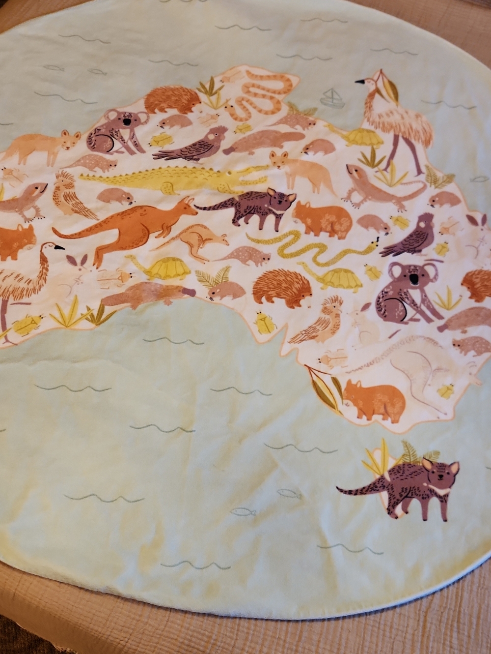 Adairs Kids Beach Bath Round Towel For Kids EUC
